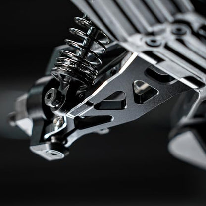 INJORA Aluminum Front Lower Suspension Arms Replacement for 1/16 ARRMA Mojave GROM 1/12 Losi Nascar Upgrade