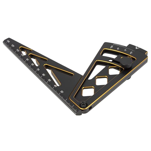DKKY Adjustable RC Car Camber Gauge Ruler Wheel Rim Height Measuring Ruler Compatible with 1/10 1/8 1/7 RC Car Crawler