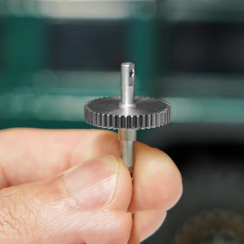 RC Car Parts for TRX4M 1/18 4M-36 Stainless Steel Overdrive Underdrive Transmission Gear Pinion Set RC Crawler Car Upgrade Accessories RC Car Parts(Underdrive Gear 1) - size: Underdrive Gear 1