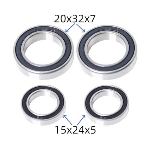 GTBRacing X-Maxx CNC Aluminum 7075 Front Steering Spindle Block Knuckles Set for 1/5 RC Car Tra-xxas Xmaxx 6S 8S Upgrade Part (Front Knuckle Blue) - color: Front Knuckle Blue