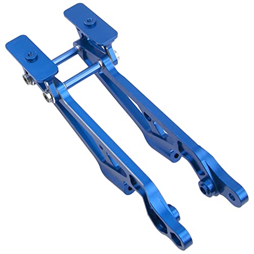 ShareGoo Aluminum Alloy Rear Wing Mount Upgrade Parts Compatible with Arrma 1/8 Kraton Notorious Outcast Talion Typhon 6S BLX RC Car,Replace of AR320347 (Blue) - color: Blue