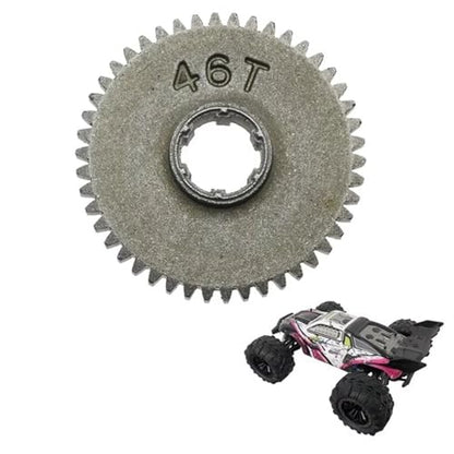 RC Cars Crawler Parts Compatible with SCY 16101 16102 16103 16201 Pro 1/16 Brushless RC Car Upgrades Parts Accessories Metal Main Gear Drive Gear 46T