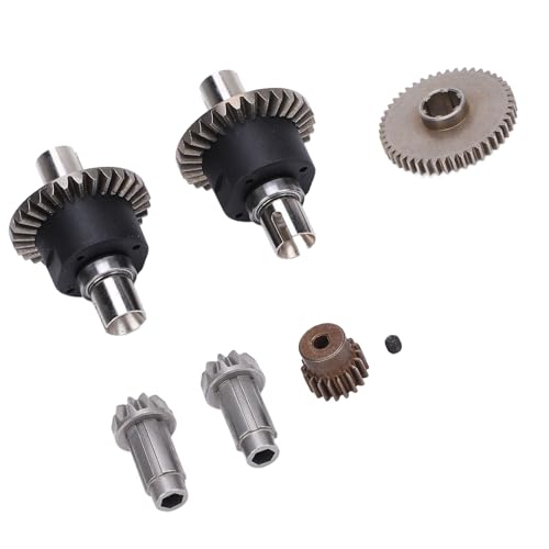 RC Differential Gear Set for SCY 16101 16102 16103 1/16 Scale RC Cars - High Hardness Metal Differentials and Gears Upgrade Set