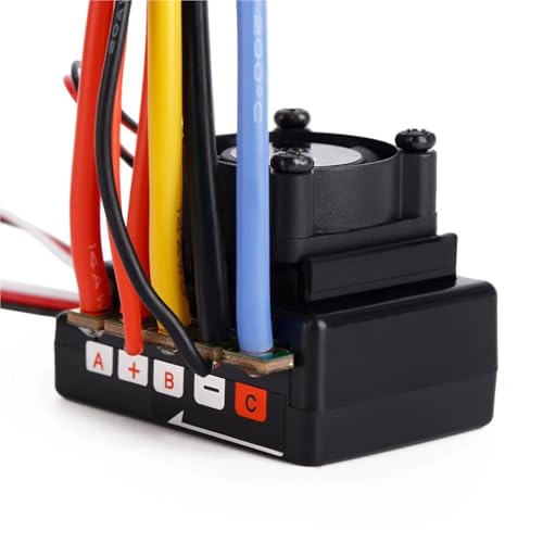 for 1/10 80A Brushless ESC Adjustable Sensored Sensorless Truck RC Car Upgrades Parts Model Accessory Modified Replacement RC Parts