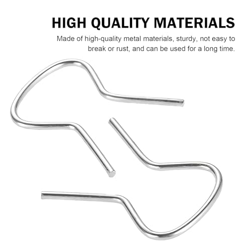 20 PCS Car Window Crank Handle Retainer Clips, Window Handle Metal Retaining Clips Assortment, Universal for Most Cars (Silver) - size: 20 PCS