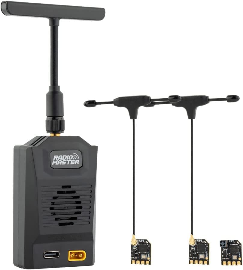 RadioMaster Ranger Nano 2.4GHz ELRS Module Combo Set Up to 1 Watt Power Output Packet Rates Up to F-1000Hz
