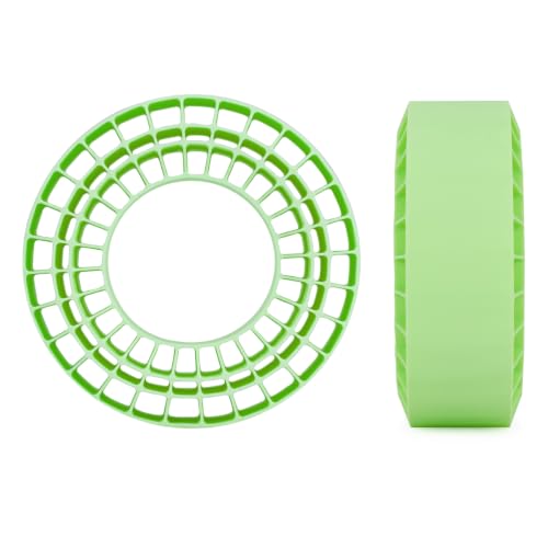 Silicone Rubber Insert Foam for 132-134mm (5.25" OD) 2.2" Tires (Green 4pcs) - color: Green 4pcs