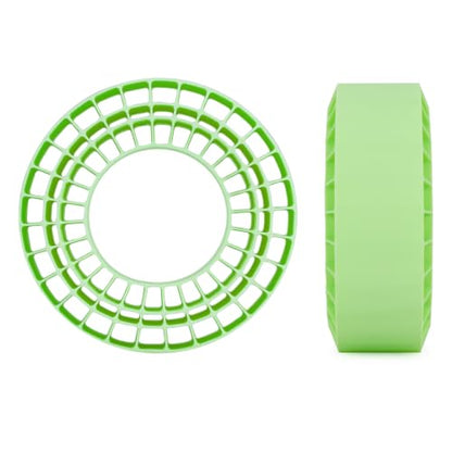 Silicone Rubber Insert Foam for 132-134mm (5.25" OD) 2.2" Tires (Green 4pcs) - color: Green 4pcs