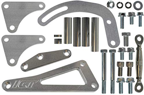 ICT Billet BBC Turnbuckle Alternator/Power Steering Pump Accessory Drive Bracket Kit 551493