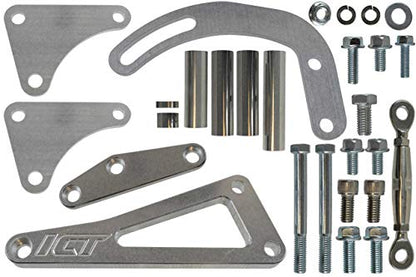 ICT Billet BBC Turnbuckle Alternator/Power Steering Pump Accessory Drive Bracket Kit 551493