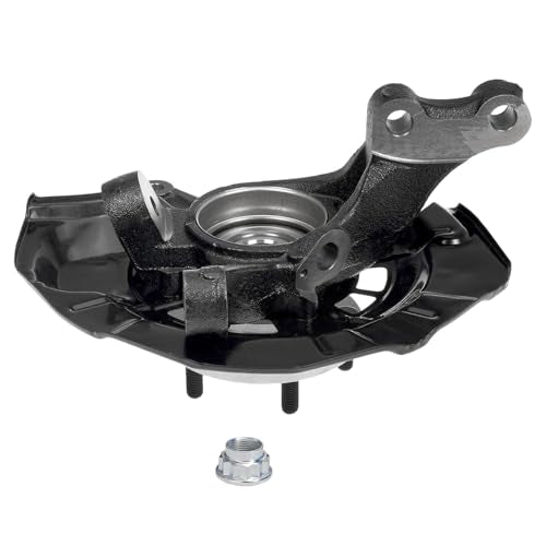 Detroit Axle - Front Steering Knuckles & Wheel Hub Bearings Outer Tie Rods | Replacement for 2007-2011 Lexus ES350 Toyota Camry - 4pc Set - size: 4SU50565/Kit