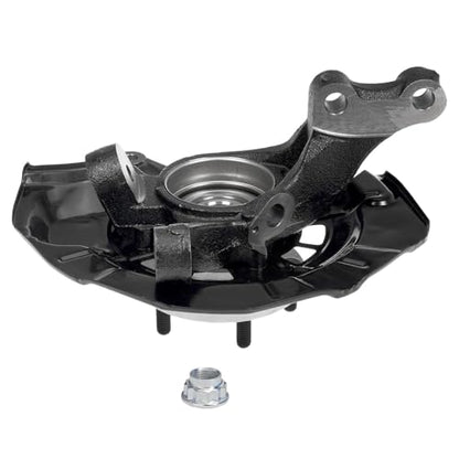 Detroit Axle - Front Steering Knuckles & Wheel Hub Bearings Outer Tie Rods | Replacement for 2007-2011 Lexus ES350 Toyota Camry - 4pc Set - size: 4SU50565/Kit
