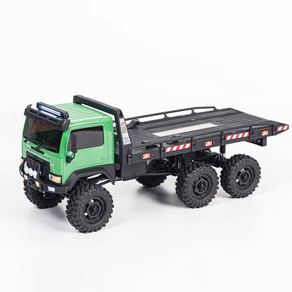 HOBBYPLUS ARKTOS 6x6 V1.5 CR18P Rock Crawler RTR All Terrain - Remote Control Car, Rock Crawler 1/18 Scale 6WD 2 Speed Transmission Off Road for Adults, RC Hobbyists (Green) - color: Green (6x6 V1.5)