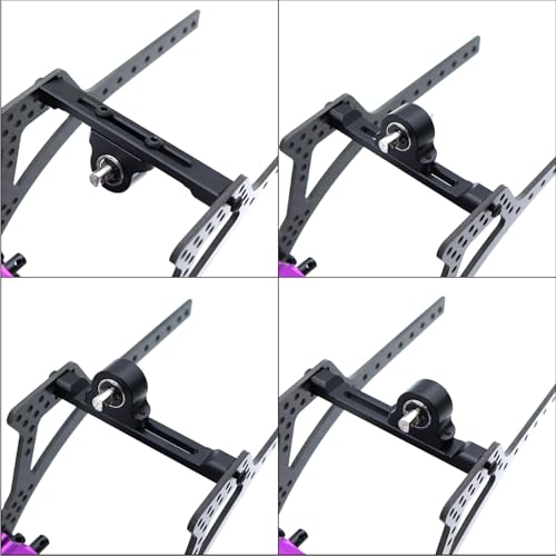 Aluminum 70mm Transfer Case Adjustable Carrier Bearing for 1/10 RC LCG Chassis Crawler 1.9 2.2 Shafty Comp Rigs Build Upgrade Parts