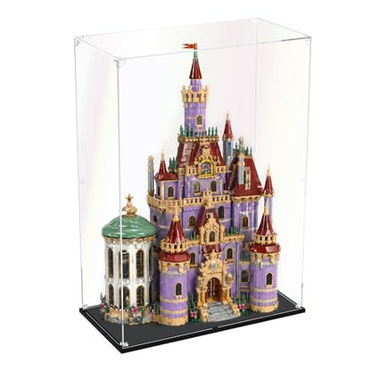 Clear Acrylic Display Case, Self-Assemble Showcase for Collectibles, Action Figures, Dolls- Alternative Glass Box for Commemorative Gifts - size: 16×8×22inch, 40×20×56cm