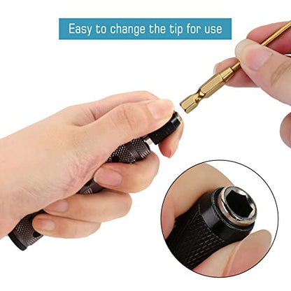 INJORA 4-in-1 1.5/2/2.5/3mm Hex Screwdriver Tool Set for 1/10 1/8 RC Car