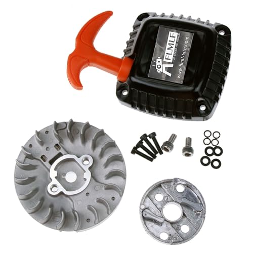 Easy Pull Starter and Flywheel with Claw | for 1/5 HPI ROFUN Rovan KM BAJA 5B 5T 5SC Losi 5ive-T FG GoPed RedCat Rc Car Parts