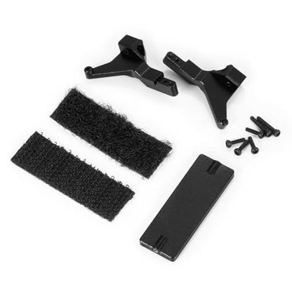 RC Car Frame Parts for Axial for SCX24 1/24 Upgrade Parts Metal Front Bracket Rear Car Body Shell Fixed Mounting Set RC Crawler(Rear Body Mount) - color: Rear Body Mount