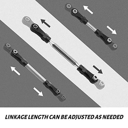 OGRC 7-Packs Turnbuckles Links with Rod Ends Set for Traxxas Slash 4X4/2WD | Aluminum Alloy Adjustable Camber Link for 1/10 Traxxas Slash 4X4/2WD RC Truck Upgrade Parts