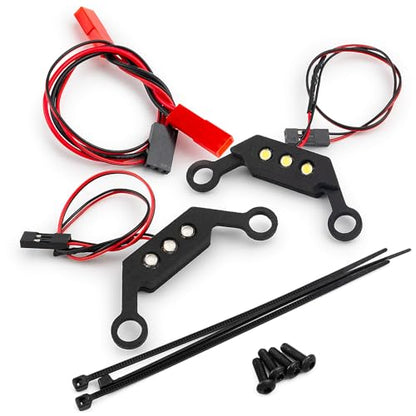 LSG Front Rear Lights Headlight Taillights kit RC Car LED Light Light Kit for 1/16 Tra-xxas Mini Maxx Small X Brushless 2S Rc 4Wd Upgrades Parts