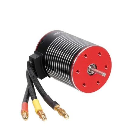 COMODO 3650 Brushless Motor 3600KV/4500KV/5200KV Compatible with 1/8 and 1/10 Scale RC On-Road Racing Cars(5200KV) - color: 5200kv