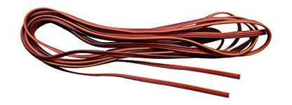 3M / 10' 22Awg Orange Red Brown JR/Spektrum/Hitec Style Servo Wire 1221