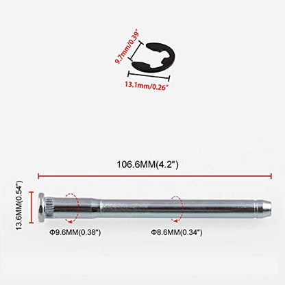 Door Hinge Pin and Bushing Repair Kits (4 pins 2 Door) for 1994-2004 Chevy S10 & GMC S15 - size: OT270