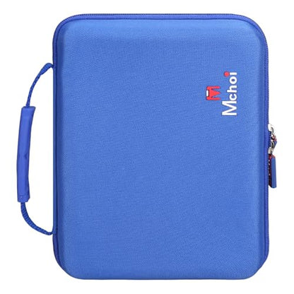 Shockproof Carrying Case for Hot Wheels 20 Cars, Case Only (All Blue) - color: All Blue