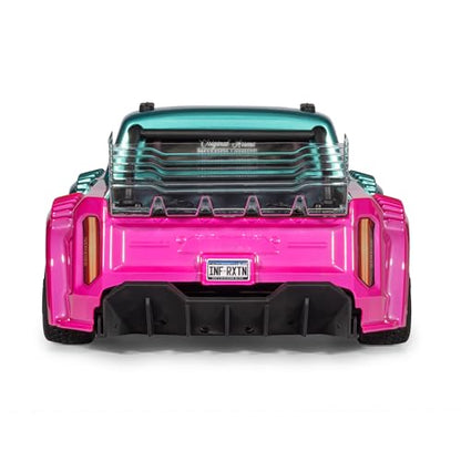 ARRMA Infraction 223S 1/8 RC Truck 4X4 Brushless, RTR, Teal/Pink | DSC, All-Road Street Bash, ARA4315V4T3, Lipo Battery and Charger Not Included - color: Teal/Pink