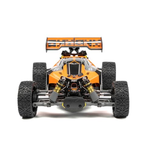 Helidirect Rlaarlo Storm Breaker 1/10 Scale 4WD RTR Brushless RC Buggy, 3S LiPo 50-80km/h - Metal Version - color: Orange