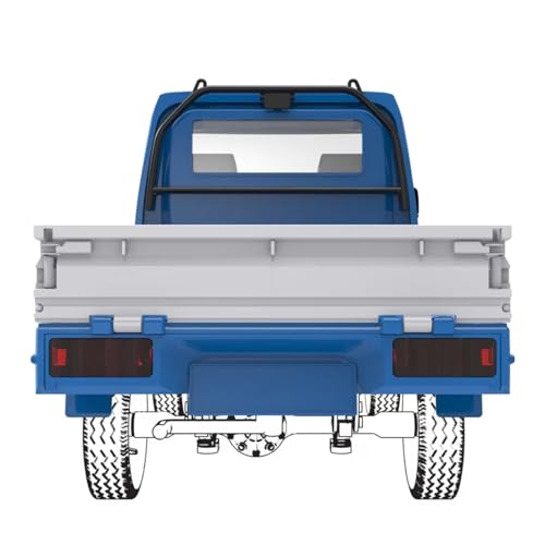 RC Car Accessories Compatible with WPL D12 WL01 for LDRC LD1297 1/12 1/16 RC Car Upgrade Parts Spare Replacement Accessories Acty Truck Body Shell(Blue) - size: Blue