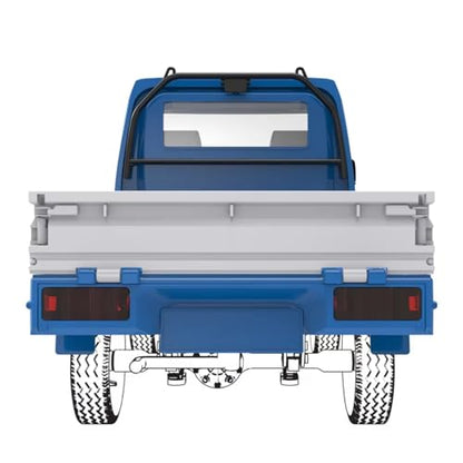 RC Car Accessories Compatible with WPL D12 WL01 for LDRC LD1297 1/12 1/16 RC Car Upgrade Parts Spare Replacement Accessories Acty Truck Body Shell(Blue) - size: Blue