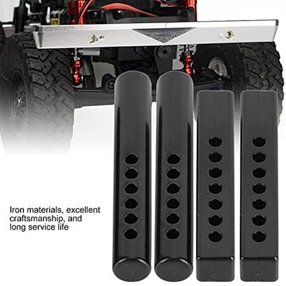 RC Bumper Mount Post Accessory, Front and Rear Mount 1/10 RC Bumper Mount Holder Two Kinds Highly Adapted Iron for Replacement