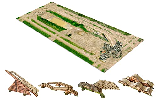 toyswd Starter KIT Carpet Circuit RC Crawler Park 1/24 1/18