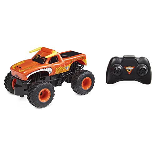 Monster Jam Official El Toro Loco Remote Control Monster Truck, 1:24 Scale, 2.4 GHz, for Ages 4 and up