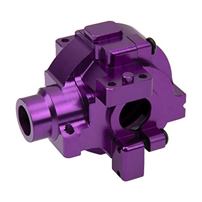 Share Goo Metal Differential Gear Box Housing Cover 102075?02051? Compatible with HSP Redcat Racing 1/10 RC On-Road Car Buggy Truck (Purple)