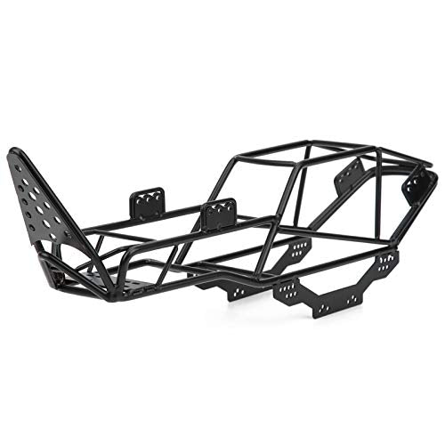 RC Roll Cage Chassis | Heavy-Duty Metal Full Tube Frame Body Chassis for Axial SCX10 1/10 Scale RC Crawler Truck Upgrade Part, with Rigid Stability