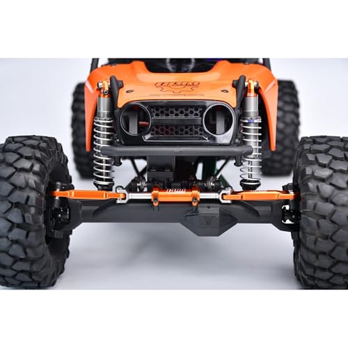 Aluminum Alloy Front Steering Links for Vanquish 1/10 H10 Optic Kit-VPS09027 Upgrades - Red
