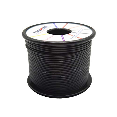 TUOFENG 20 AWG Silicone Wire Kit - 400ft | Flexible, Hook Up Cable - size: 20 awg 2 colors each 200ft