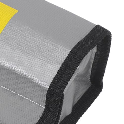 SHINEOFI Fireproof Lipo Battery Bag for Rechargeable Batteries, High Temperature Resistant Storage Pouch with Explosion Protection for Rc Models and Electronics
