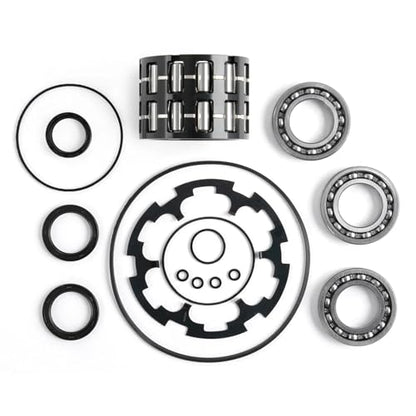 Compatible For Polaris 850 1000 Scrambler Sportsman 15 16 17 Ranger ETX Front Differential Sprague Carrier Roll Cage Rebuild Kit | 018 Black - color: 018 Black