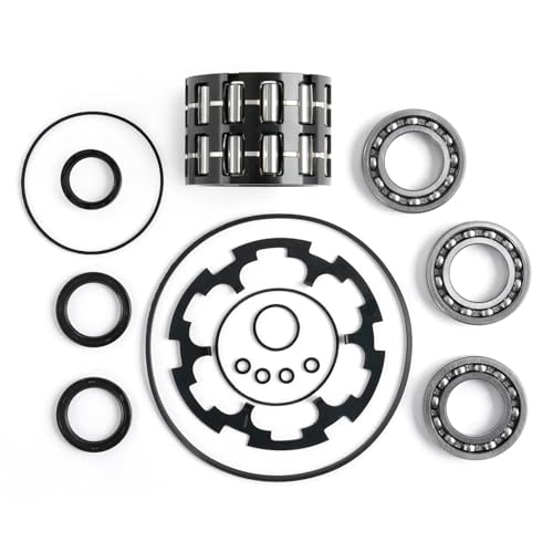 Compatible For Polaris 850 1000 Scrambler Sportsman 15 16 17 Ranger ETX Front Differential Sprague Carrier Roll Cage Rebuild Kit | 018 Black - color: 018 Black