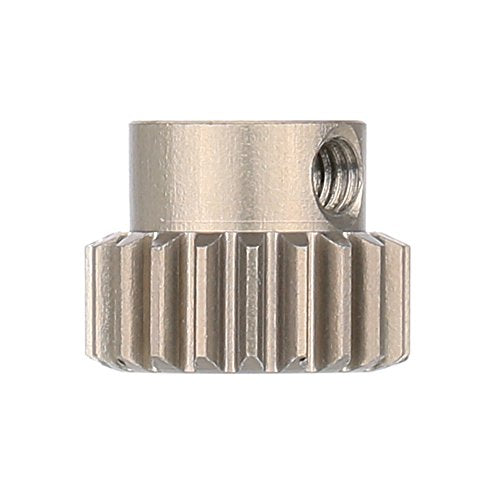 Globact 48DP 3.175mm 16T 17T 18T 19T 20T Pinion Motor Gear for 1/10 RC Car Brushed Brushless Motor | 0.53 Mod 48 Pitch 3.175mm Shaft Pinion Gear fits 1/10 RC Car Brushed Brushless Motor