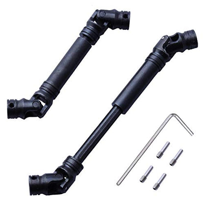 Hobbypark Steel Centre Drive Shaft CVD 90-125mm for 1/10 RC Crawler Traxxas TRX-4 Axial SCX10 Upgrade Parts Hop-Ups Replacement (2pcs)