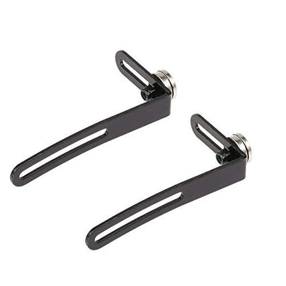 Goolsky 4PCS RC Car Shell Body Mount Metal L-Bracket with Magnet for Traxxas Redcat Axial SCX10 90046 D90 1/10 RC Crawler Car