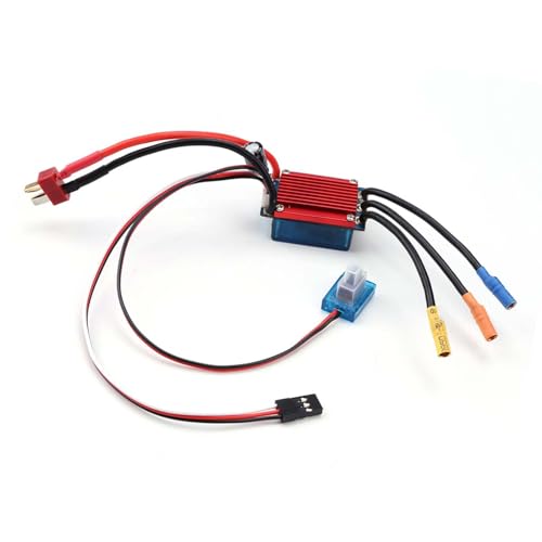 HUIOP 25A Brushless ESC, 25A Brushless ESC Electric Speed Control Waterproof for 1/14 1/16 Car Off Road Truck