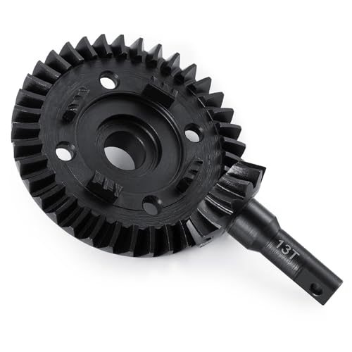 Steel Front Rear Diff Gear 13T/37T for Tra-xxas Slash Telluride | Summit E-Revo Brushless 1/10 RC Crawler Transmission Differential Gears