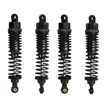 4pcs 68mm/98mm /108mm Aluminum Shocks Absorbers Damper for HSP for HPI 1/10 Scale RC Car On-Road Monster Truck Off Road Buggy(Black 108mm) - color: Black 108mm