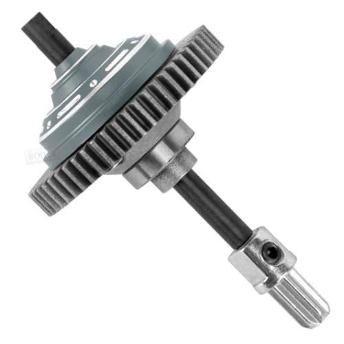 RC 54T Center Differential Upgrades Part for 1/10 Slash 4X4 VXL Rustler 4X4 VXL Stampede 4X4 VXL Hoss 4X4 VXL,54T Center Differential,Titanium