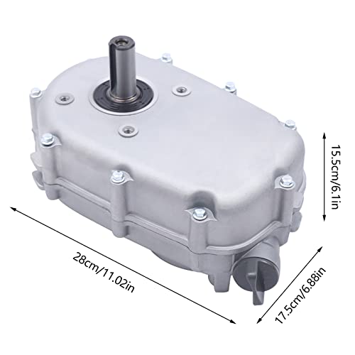 Gear Reduction Box, 2:1 Ratio Speed Reducer Gear Box with Internal Wet Clutch for Honda GX270 13HP Engine, 22mm Output Shaft and 25mm Input Shaft